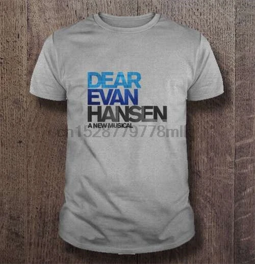 Новые музыкальные футболки Dear Evan Hansen | Мужская одежда