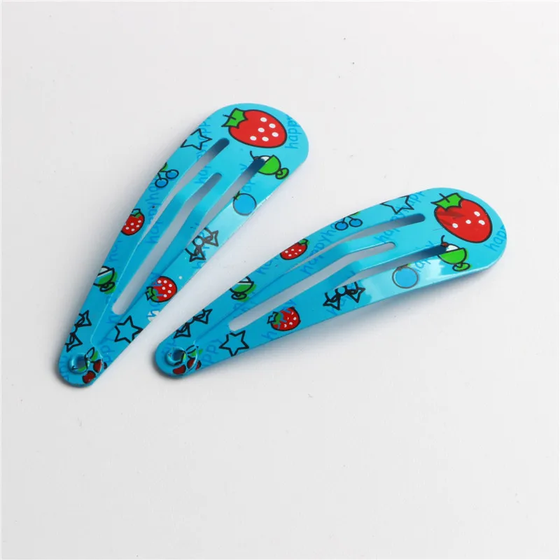 20/40 Pcs/Lot Hair Clips Candy Color Dripping Hair Clip Princess Barrette Korean Hairclip Cartoon Headdress Hairpins for Girls