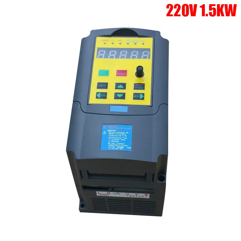 1.5kw CE 220 В 4 кВт преобразователь частоты переменный преобразователь частоты для водяного насоса инверторы двигателя 1 фаза вход 3 фазы AC драйвер VFD - Цвет: 1.5kw