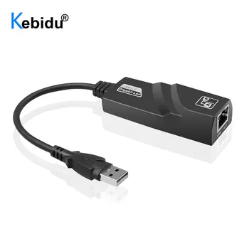 

KEBIDU USB 3.0 To Gigabit Ethernet RJ45 LAN 10/100/1000Mbps Network Adapter Ethernet Network Card For PC Wholesales