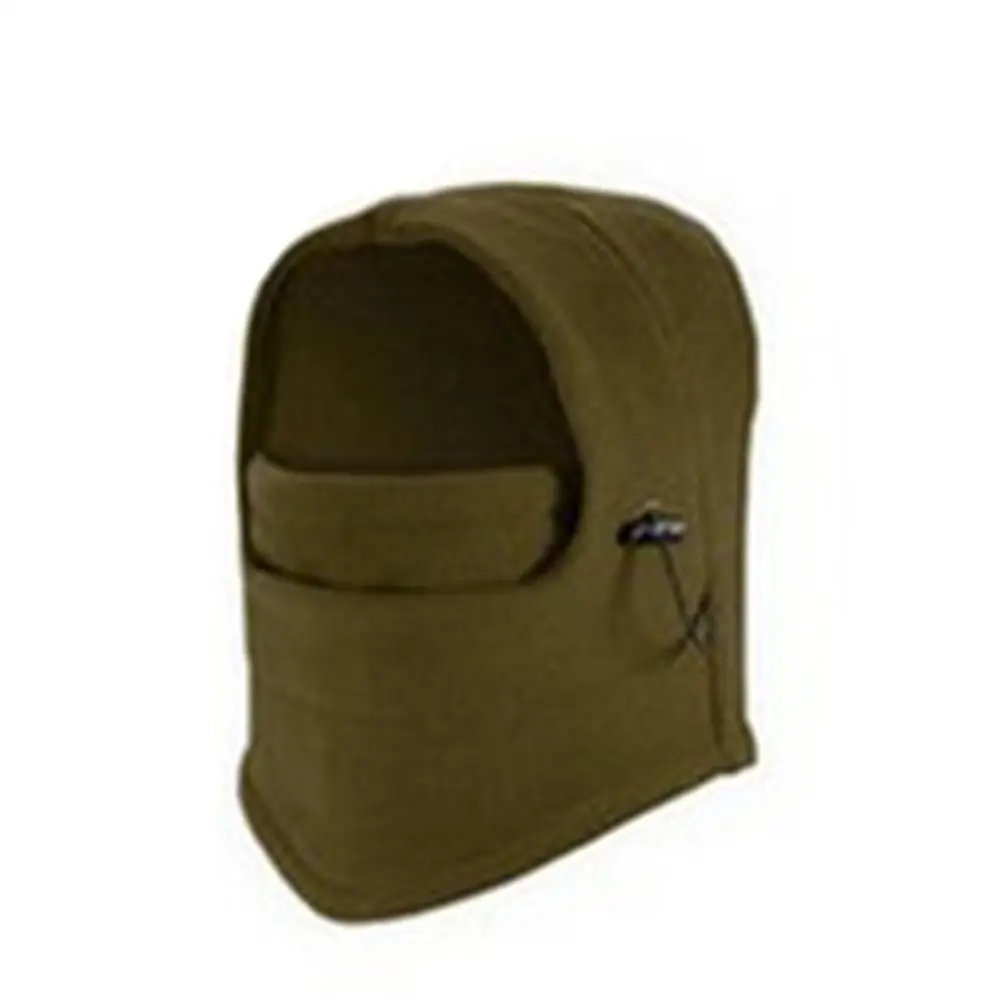 army green Winter Outdoor Cycling Riding Skiing Face Mask Bike Bicycle Unisex Face Protective Anti-Wind Keep Warm Mask - Цвет: army green