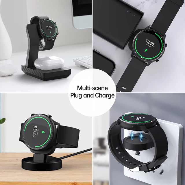 Cargador para Amazfit T-Rex Pro, GTS 4 Mini, GTS 2 Mini, GTS 2e, GTS 2, GTR  2, GTR 2e, Bip 5, Bip 3, Bip U Pro, cable de carga para reloj inteligente