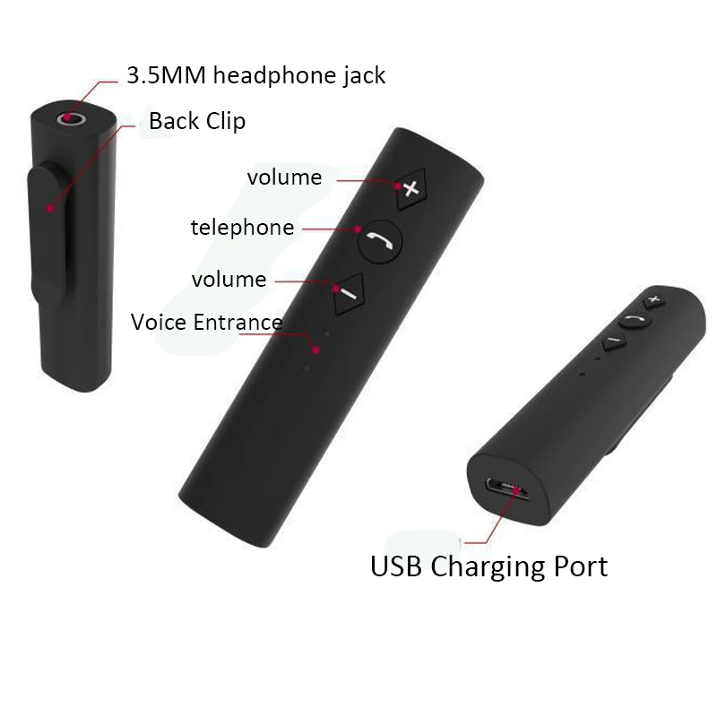 Asunflower Bluetooth 4,1 USB адаптер беспроводной Bluetooth адаптер 3,5 мм AUX аудио стерео музыка домашний Автомобильный приемник динамик Dongles W