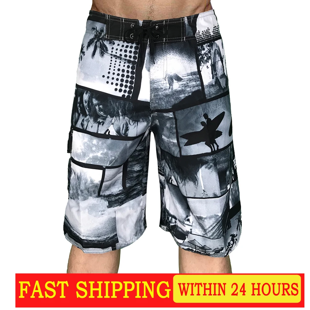 Brand Quick dry Men's Swim Shorts Solid Beachwear Sexy Swim Trunks Men Swimsuit Breathable Bathing Beach shorts Surf shorts men