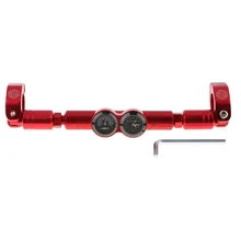 Мотоциклетный баланс перекладина с часами и термометром