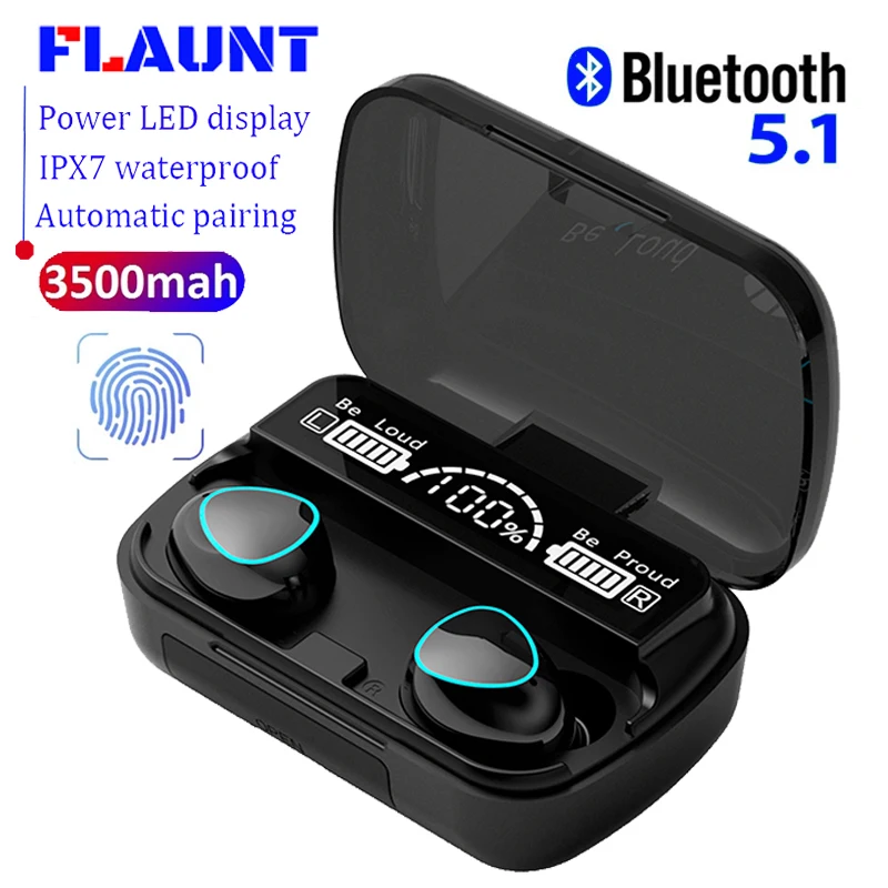 Беспроводные наушники новые оригинальные Hi Fi стереонаушники Mini Bluetooth 5 1 9D с микрофоном для Iphone Samsung Huawei