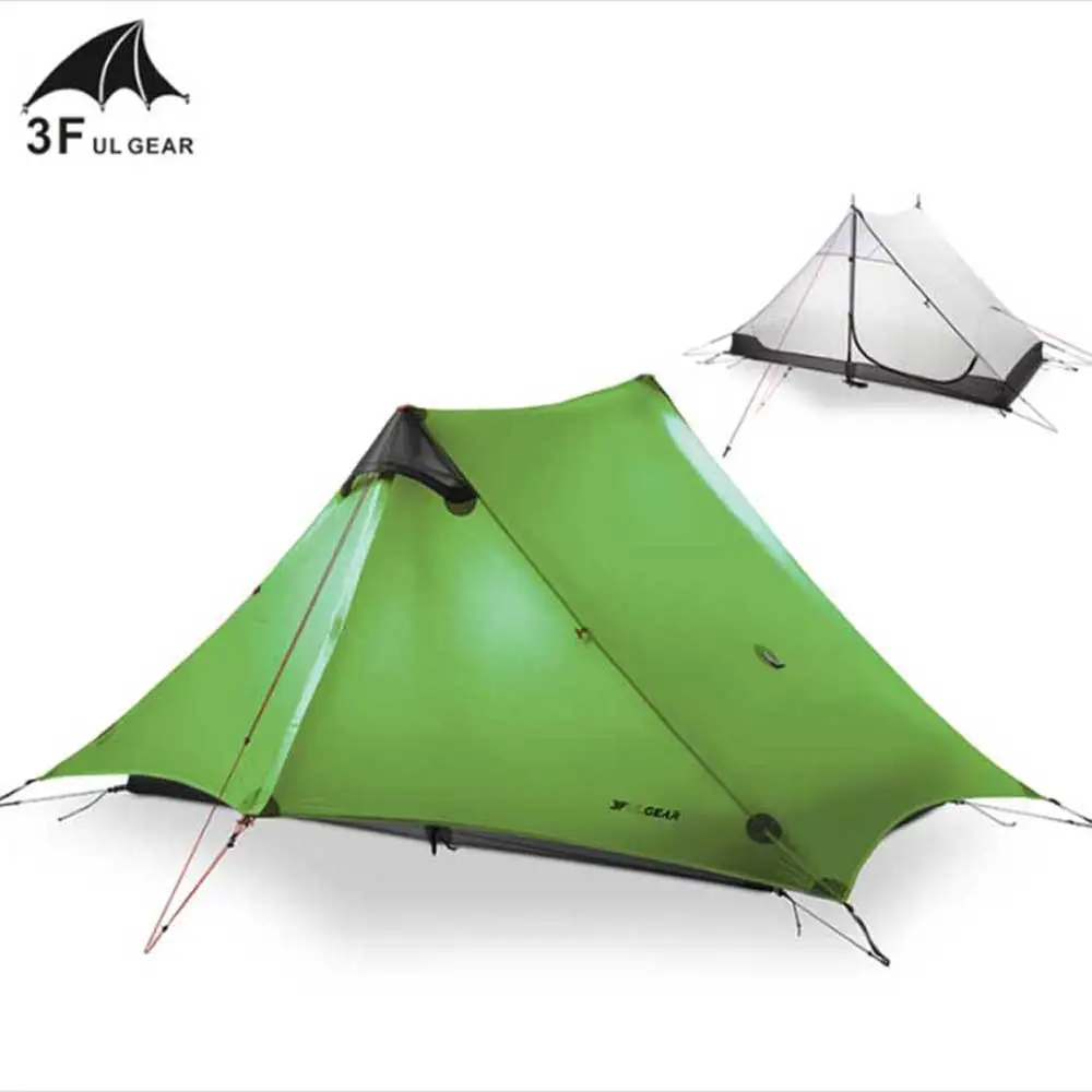3F UL GEAR 2人用 キャンピング テント 4シーズン キャンプ 軽量