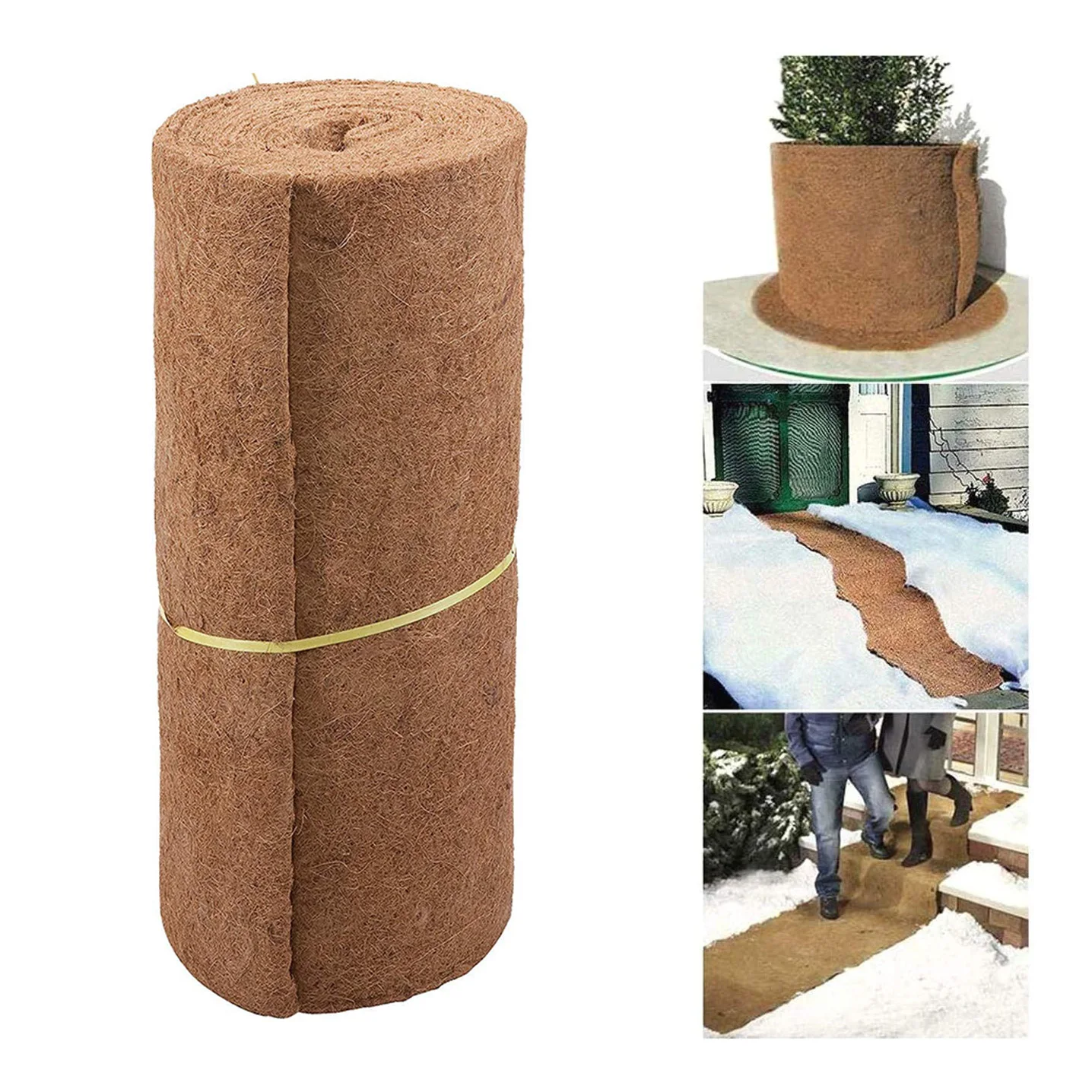 кокосовое полотно. навес для хранения сена. кокосовые рулоны. вьетнамские циновки. кокосовые рулоны.