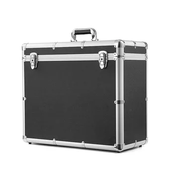 

Multi-function strongbox Toolkit Waterproof Anti-shock Aluminum alloy Suitcase Precision equipment toolbox High quality Safe box