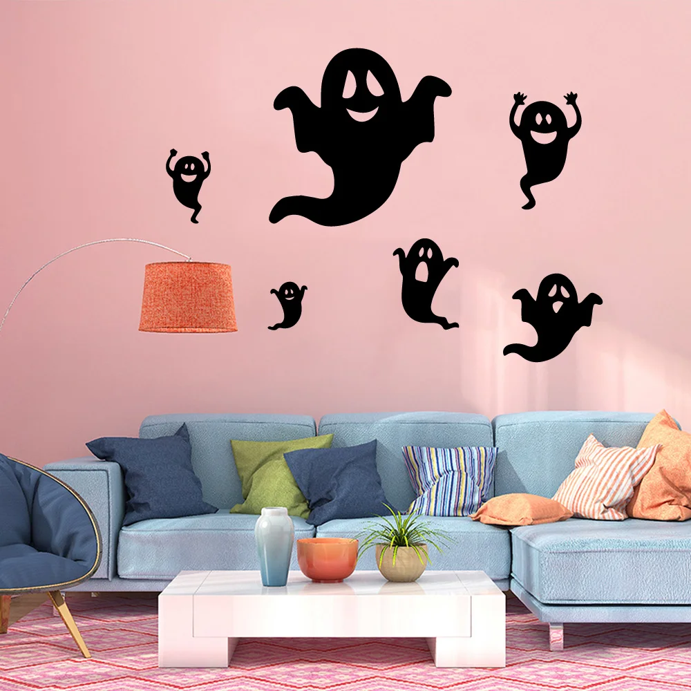 

Holloween ghost Home Decor Vinyl Wall Stickers For Kids Rooms Nursery Room Decor Decoration Murals naklejki na sciane