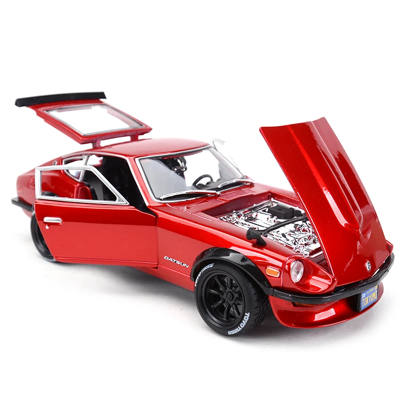 Maisto 1:18 1971 Datsun 240Z Statische Gegoten Voertuigen Collectible Model Auto Speelgoed