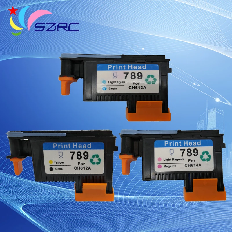 Отремонтированный CH612A CH613A CH614A для hp 789 печатающая головка для hp L25500 печатающая головка 789 печатающая головка