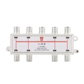 

Small size JASEN Power Splitter Satellite Two Power Splitter 2-way/3-way/6-way/8-way splitter light weight power splitter,