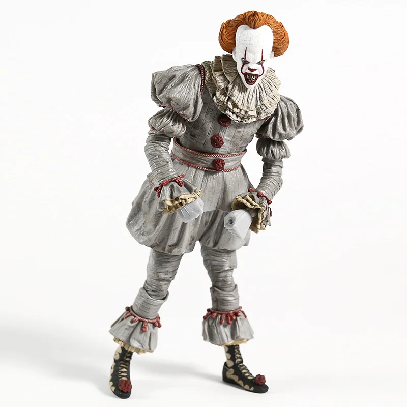 NECA Stephen King's It Pennywise Ultimate dancing Clown Ver. ПВХ фигурка игрушка светодиодный светильник