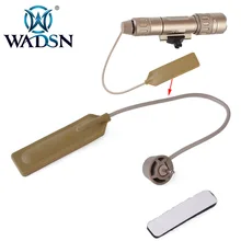 Тактический фонарь WADSN с хвостовым прижим для WMX200 20 мм Picatiny Rail Airsoft переключатель фонаря WNE04047 Аксессуары для оружия