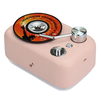 

Phonograph Shape Humidifier Small Usb Aromatherapy Mini Air Humidifier Aroma Diffuser Humidifier