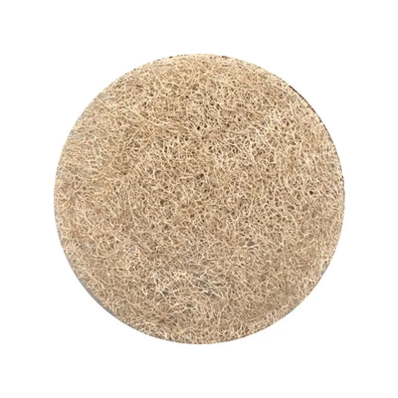 Absorbent Loofah Coaster, Kung Fu Tea Mat, Natural Coaster, Durable Teapot Mat, Eco-Friendly Teaware, Gaiwan Accessories, 4Pcs