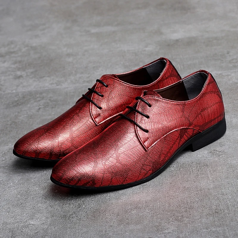 designer blue camouflage leather men shoes luxury brand snake skin wedding dress male footwear fashion man oxford shoes for men (13)