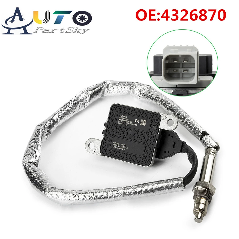 OEM 4326870 3687930 Новый азотовый датчик кислорода Датчик NOX 4326870RX 5WK96740B для 2013-2018 Cummins 11.9L