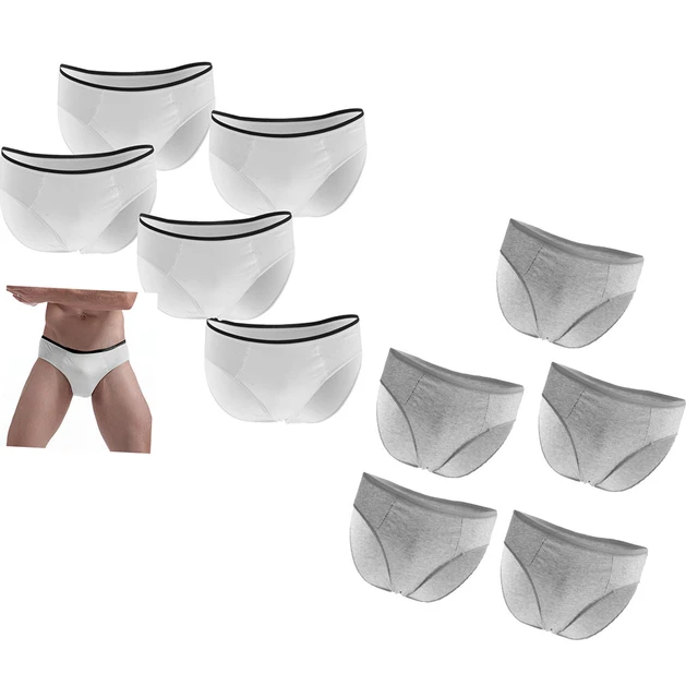 5 Pieces Disposable Men Lingerie Briefs Single Use Cotton Panties Underwear  for Modern Life - AliExpress