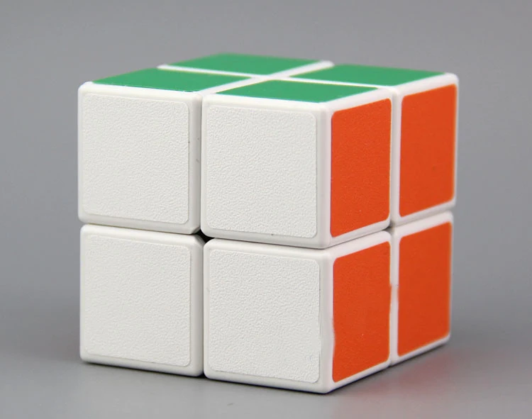 Wdyzd 2x2x2 волшебный кубик Профессиональный 5 см Черно-белый и матовый без наклеек головоломка игрушки для детей взрослых подарок на день рождения