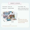 CUTEBEE DIY Dollhouse Wooden doll Houses Miniature Doll House Furniture Kit Casa Music Led Toys for Children Birthday Gift L28 ► Photo 3/6
