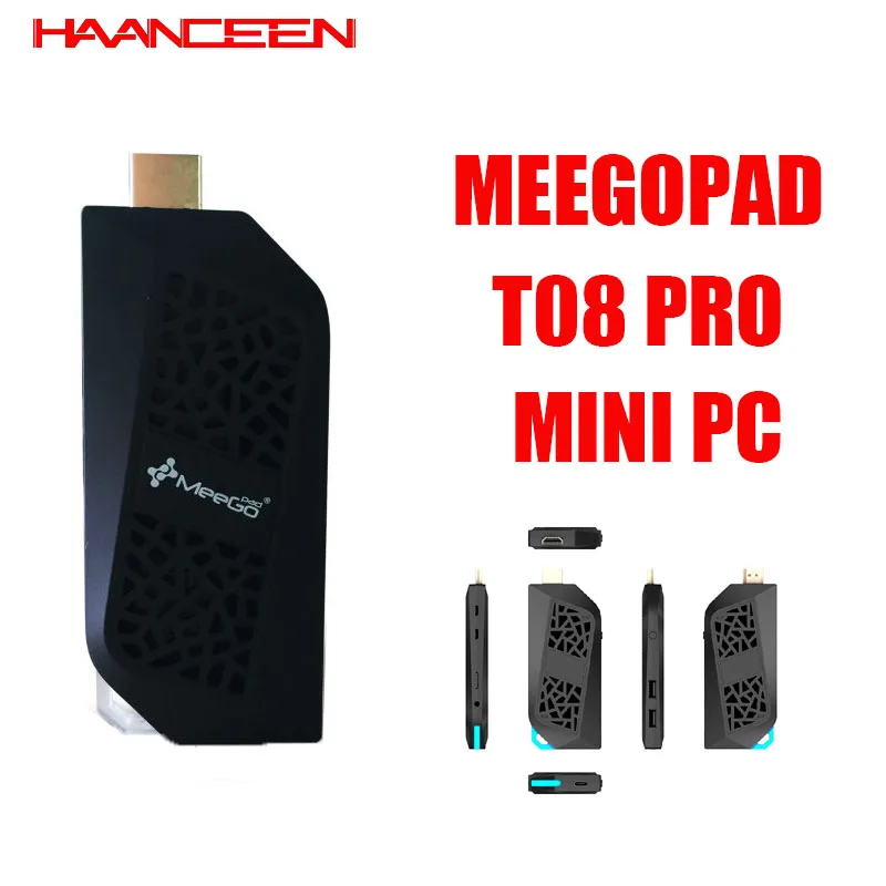 Intel atom wiśniowy szlak x5-Z8350 Windows 10 Meegopad T08 Pro MINI PC 4G RAM 64G ROM type-c komputer kij z wentylatorem tv, pudełko Intel atom wiśniowy szlak x5-Z8350 Windows 10 Meegopad T08 Pro MINI PC 4G RAM 64G ROM type-c komputer kij z wentylatorem tv, pudełko