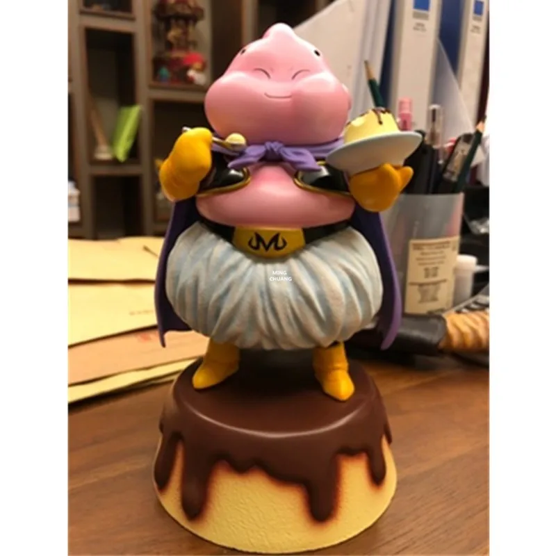 " Аниме Жемчуг дракона Статуя Majin Buu бюст пудинг Буу полная длина портрет украшение анимационная фигурка GK игрушечная коробка 24 см V324