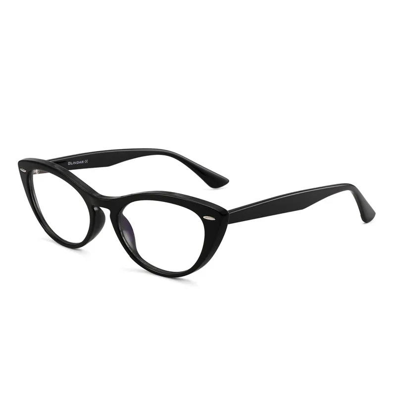 JM Blue Light Blocking Glasses for Women Cat Eye Computer Glasses Reduce Eye Strain