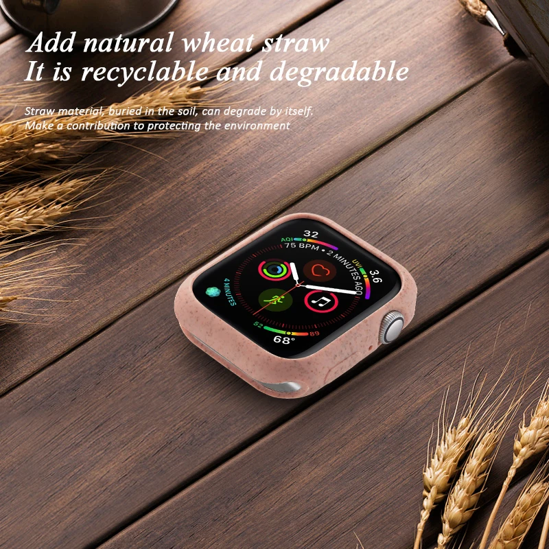 ТПУ мягкий чехол для наручных часов Apple Watch, версии 5 4 3 2 1 чехол 44/40/42/38 мм для наручных часов Iwatch, ремешок Экран протектор Аксессуары для часов
