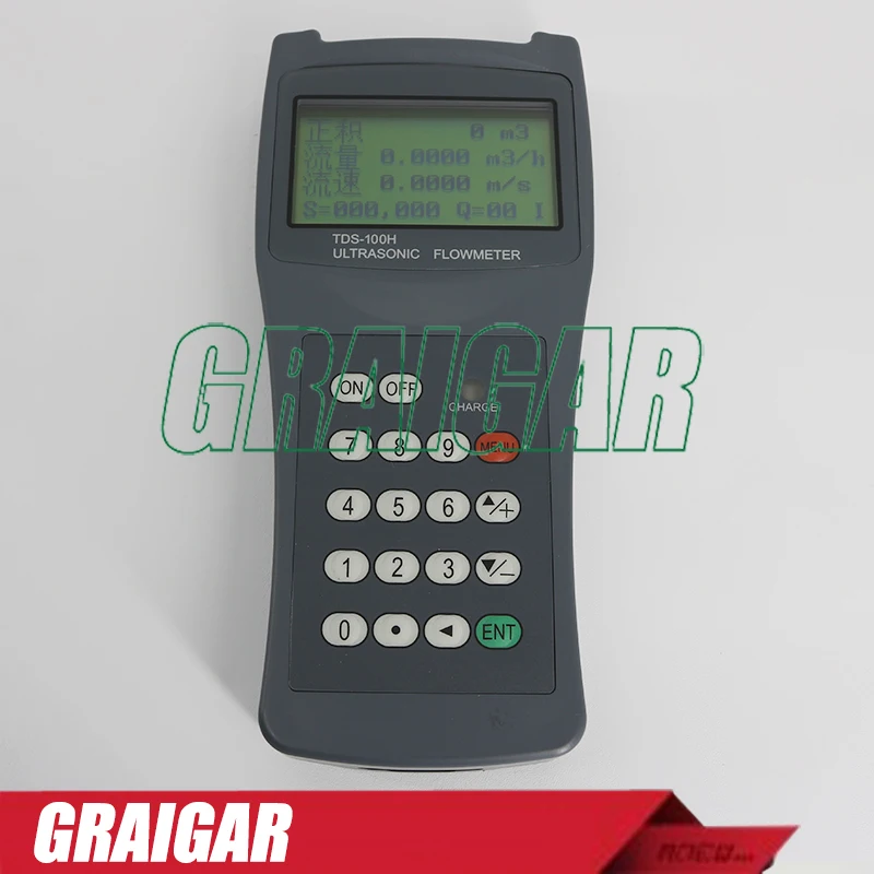 

Portable TDS-100H-M2 Ultrasonic Flow Meter Flowmeter DN50-700mm with M2 sensor