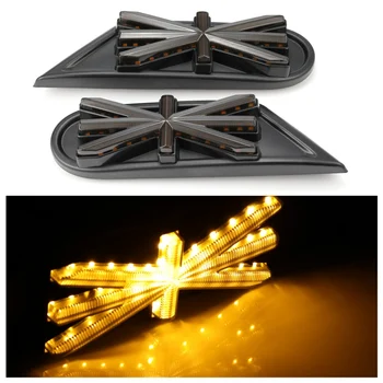 

For Mini Cooper R55 R56 R57 R58 R59 Dynamic Blinking Side Marker Lights Assembly Turn Signal LED Light Indicator Assembly