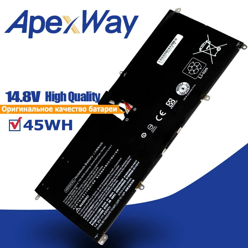 ApexWay 14,8 в 45wh HD04XL 685866-1B1 685866-171 для hp Envy Spectre XT 13 2120tu 2021tu 2000eg