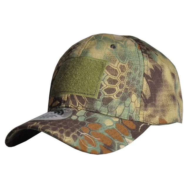 Outdoor Sport Caps Camouflage Hat Baseball Caps Simplicity Tactical Military Army Camo Hunting Cap Hats Adult Cap Jungle python