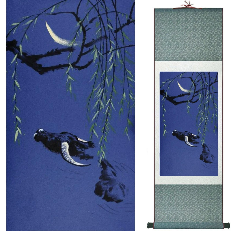 

Птицы и цветы художественные картины для дома, офиса, украшение китайский свиток живопись птицы живопись 19081707