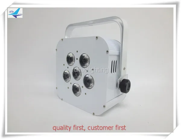 E-2pcs-36pcs 6x18 Вт 6 в 1 RGBAW УФ беспроводной светодиодный с питанием от аккумулятора может для освещение для сцены дискотека