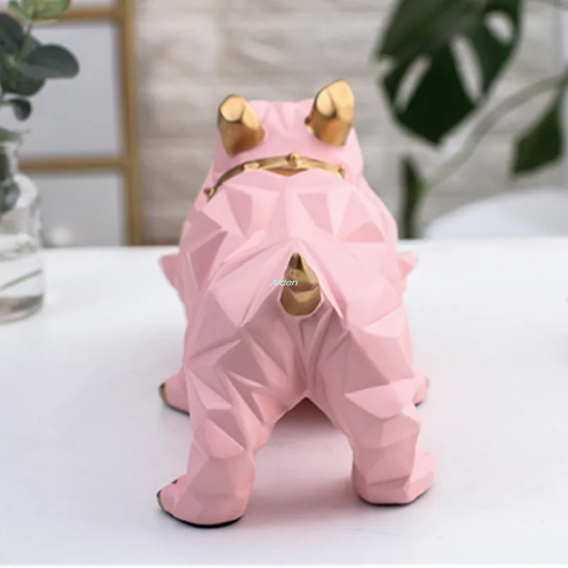 10 "Животное моделирование бульдог Canis ознакомительный Ключ коробка для хранения конфет украшения для дома ремесло креативный подарок