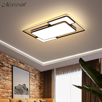 

2020 New Design Square LED Ceiling Light For Living Room And Kitchen Luminarias Para Teto LED Lights For Home Lighting Fixtures