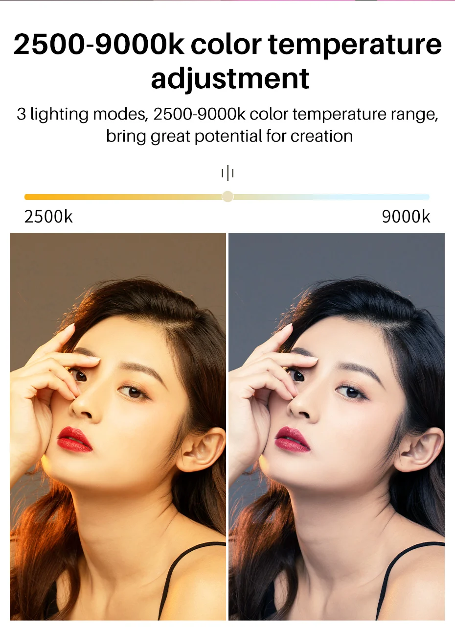 Ulanzi VL81 VL200 3200k-5600K Dimmable Mini LED Video Light for Smartphone SLR