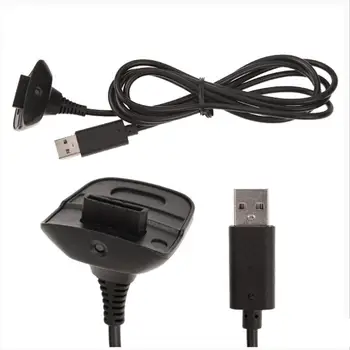 

2Pcs USB Charging Cable cord wire line for Microsoft Xbox 360 Wireless Controller without Ring charger