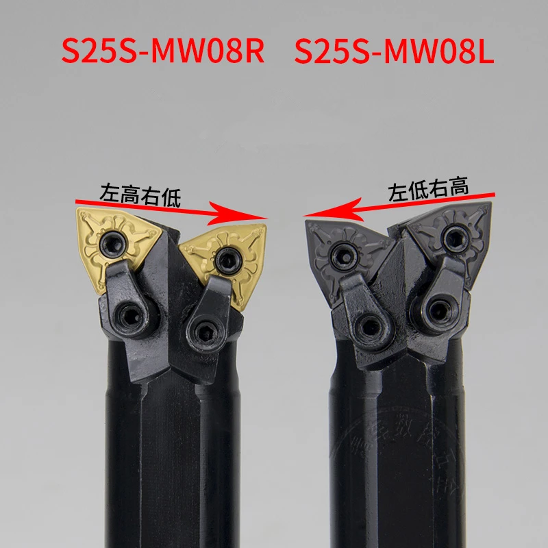 

Токарный станок с ЧПУ с двойной головкой S25R, S32S-MW08-R/S32S-MW08-L, 95 градусов, цилиндрическое отверстие, совместный зажим, сверлильный инструмент, бар