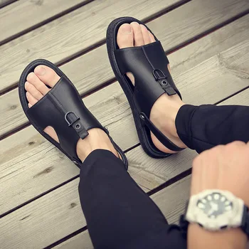 

shoes summer 2020 new beach shoes outdoor fashion antiskid cross border sports men's sandals wholesale distribution
