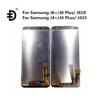 

Original HD LCD Screen For Samsung Galaxy J6+ J6 Plus J610F Display Touch Digitizer For SAMSUNG J4+ J4 Plus J415F LCD Display