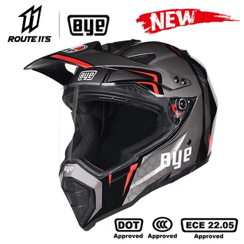 

BYE Motocross Helmet Motorcycle Helmet Crash Motorbike Racing Moto Helmet Biker Full Face Helmets ECE DOT Certification