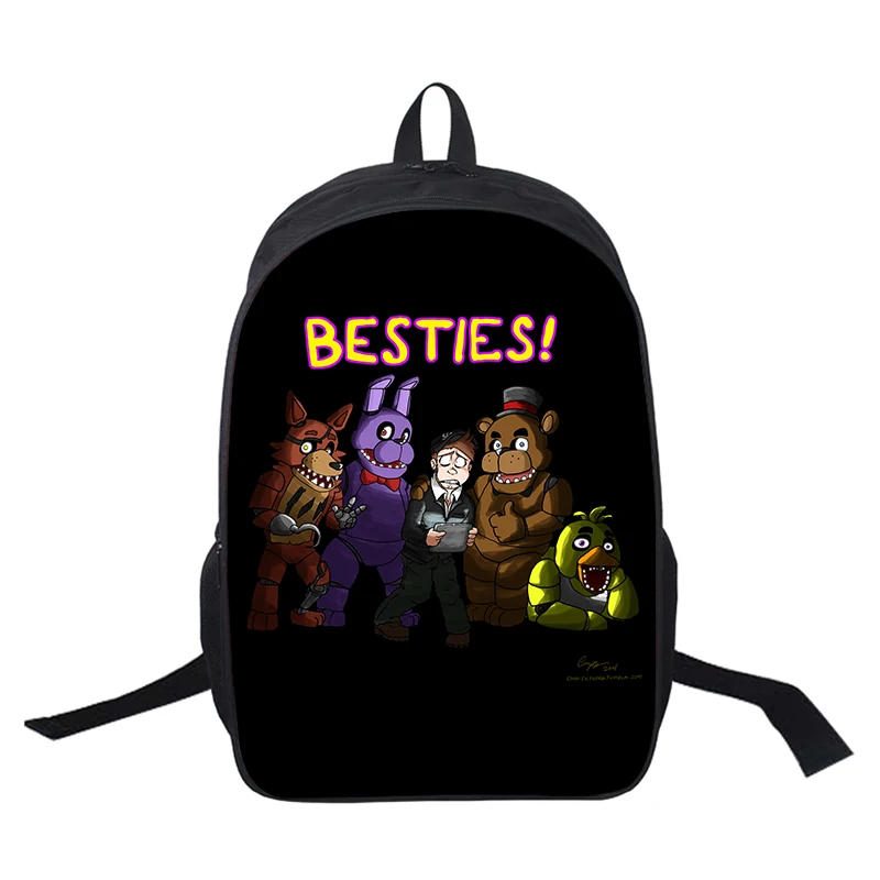 Mochila Feminina с героями игры «пять ночей с Фредди»(Очки виртуальной реальности VR требуется помощь книжная сумка Для женщин рюкзак, школьные рюкзаки для девочек-подростков, рюкзак для путешествий - Цвет: 161-JX-FNAF 12