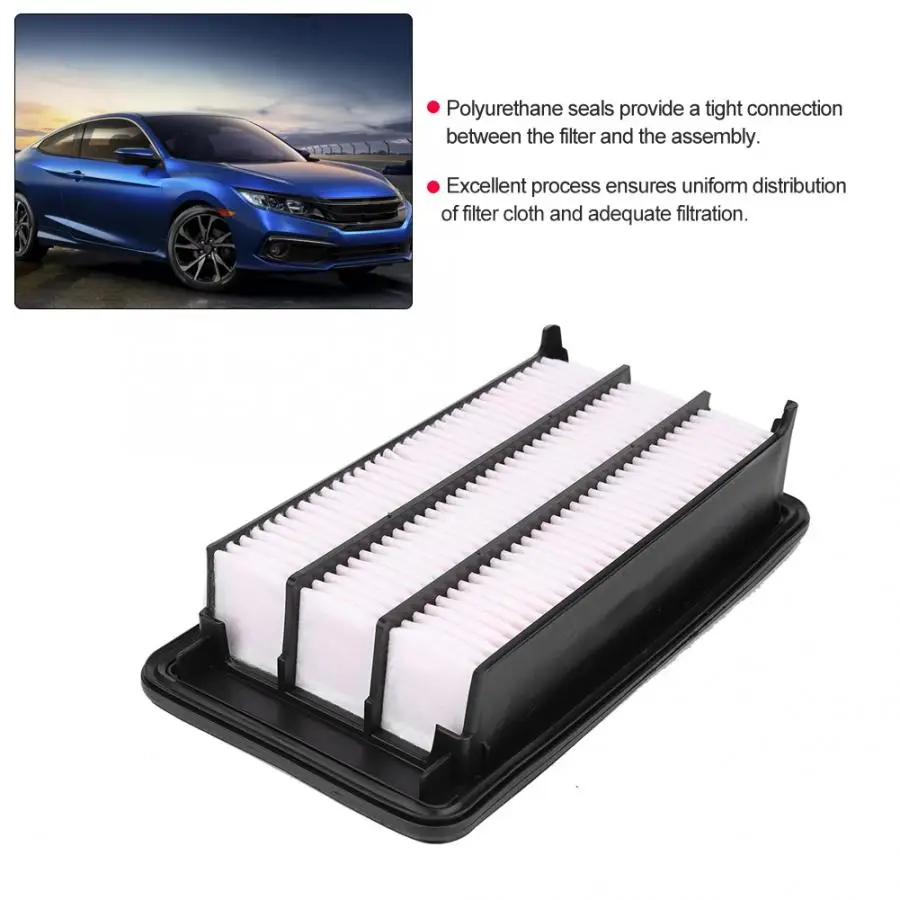 Воздушный фильтр двигателя 17220-5BF-A00 Замена Подходит для Honda Civic Luchtfilter автомобильные аксессуары