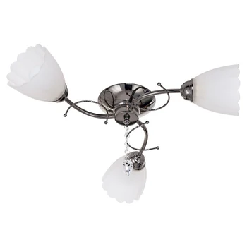 

Chandelier 53512 / 3AN WT, 3x40W E27, black chrome 4659410