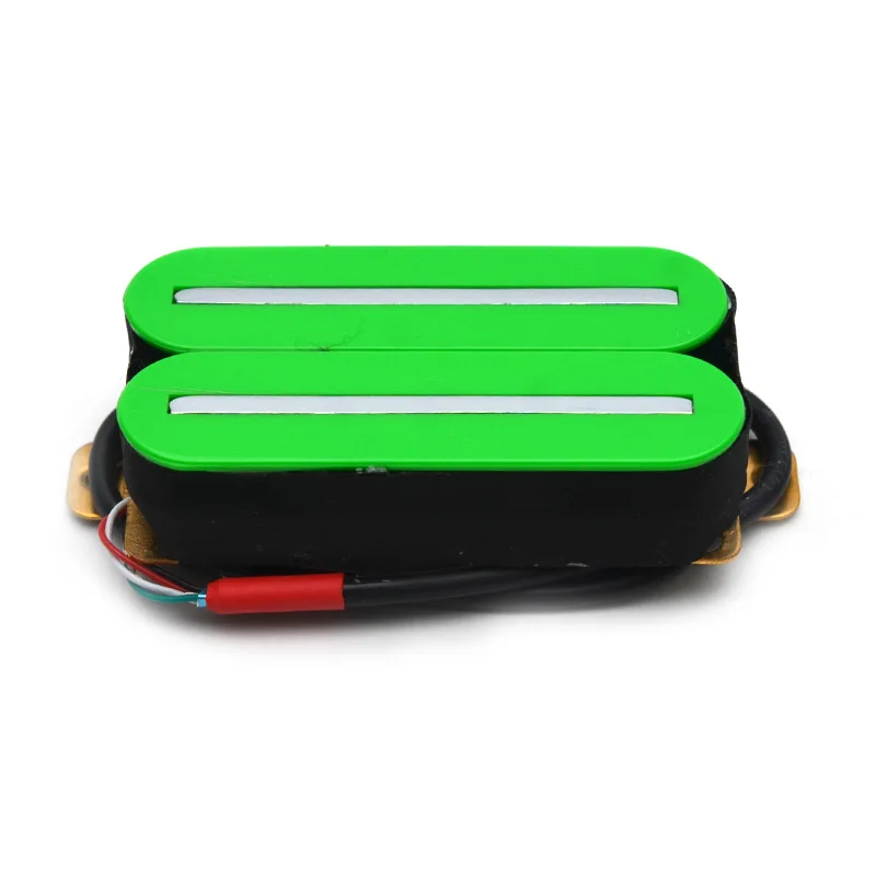 Электрическая гитара Humbucker Dual Coill Dual Rail guitar Bridge Pickup с 57 мм стальной полюс многоцветный