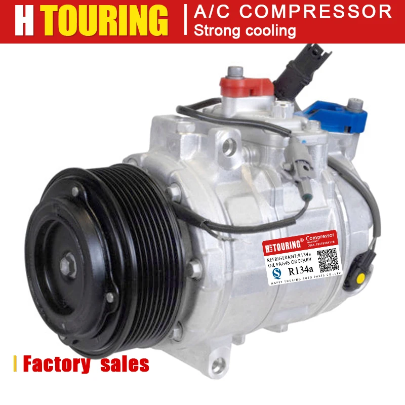 Для компрессора denso 7sbu17c 64529217868 64529154070 64529399060 447260-4080 471-1543 для BMW 740i 740Li 335 435 535 640 X5 X6 |