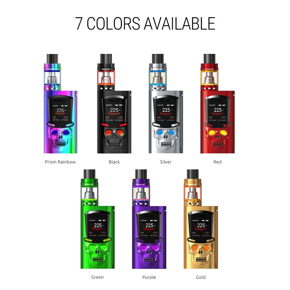 SMOK электронная сигарета S Priv Kit 220W коробка мод Vape E кальян испаритель TFV8 Big baby POD бак